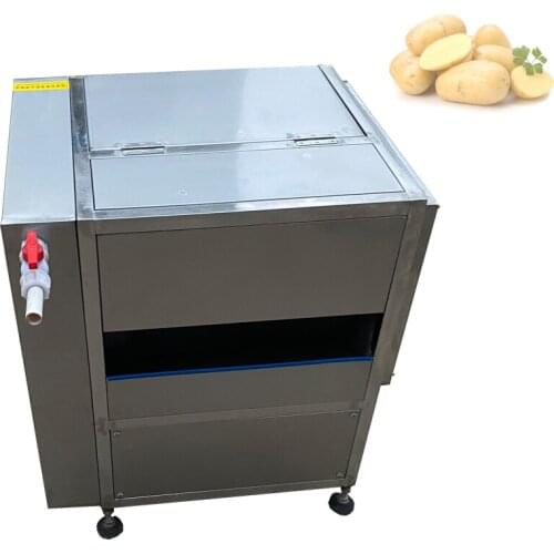 Industrial Brush TypeRoot Vegetable Fruit Ginger Potato Roller Peeler Washing Peeling Cleaning Machine Peeling Machine