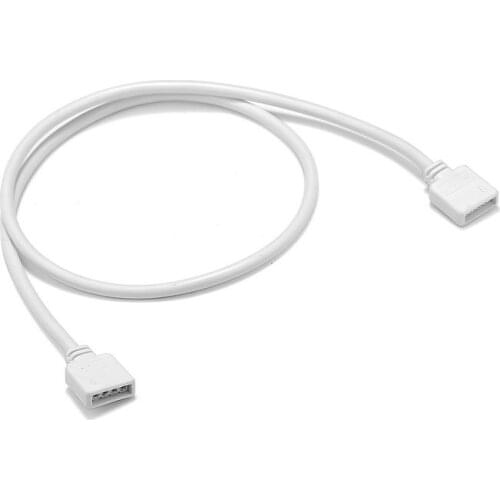 RGB LED Connector Cable 4 Core Pin Female Connector Power Extension Cable 30cm Electric Wires For 5050 3528 RGB LED Strip Lights