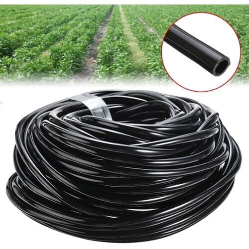20m Watering Hose 4/7mm PVC Garden Hose Laying Pipe Irrigation Tube Drip Water Hose Plants Flower Watering Irrigation System