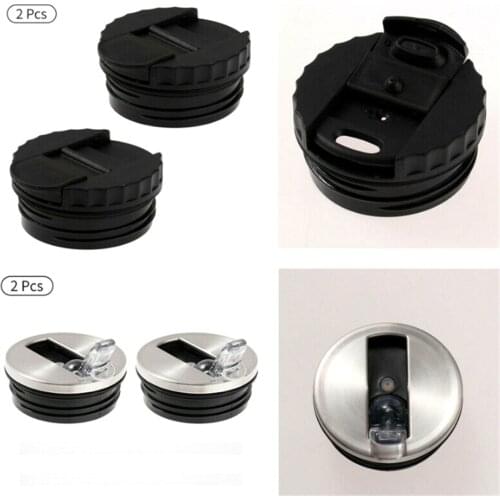 Stainless Steel Thermoses Replacement Lids With Straws Silicone Sealing Ring Flask Cup Sport Water Bottle Cover Lid Accessories