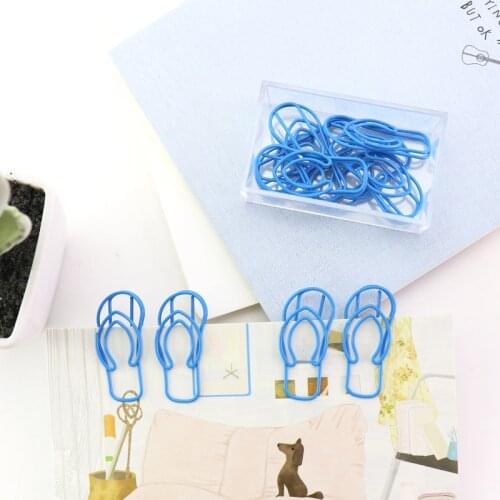 Clog Styling Paper Clip Cute Paperclip Bookmark Kawaii Stationery Office Paper Clips Decorative Cute Clips Paper Clips Metal