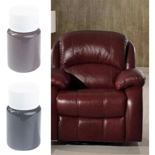 20/60ml Universal Car Seat Sofa Leather Coats Scratch Crack Repair Edge Oil Car Care Skin Leather Car Restoration Polish Tools