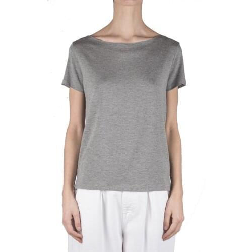 La Femme Blanche women T-shirt ALS 1606 t T-shirt m/c Sharp cut anthracite