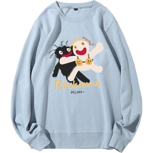 2020 Autumn And Winter New Mens Hoodie Cotton Printed Mens Top Loose Hip-hop Style Woman Hoodie Fashion Sweatshirt M-3XL