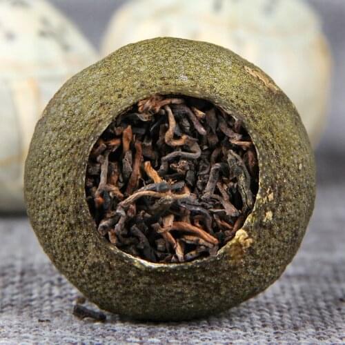 250g The Oldest pu'er Tea China Yunnan Mandarin Tangerine pu'er Tea Green Food For Health Care Weight Lose