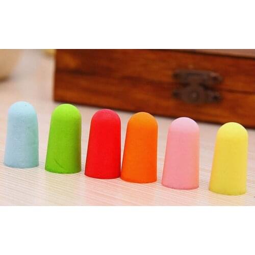 5pair Soft Foam Ear Plugs Travel Sleep Noise Prevention Earplugs Noise Reduction For Travel Sleep Be Quite Ear Plug Random Color