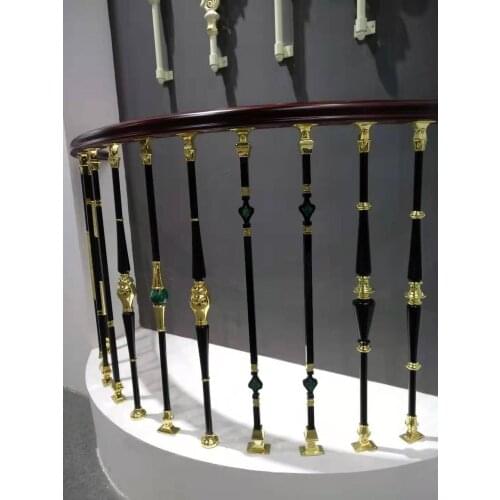 Freeshipping H950mm Iron Balustrade Baluster Pole Armrest Fence Rod Pipe Handrail Railing Post Pole Baluster for Stair or Door