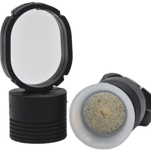 Permanent Makeup Ink Pigment Cups with Sponge kit (500 medium-size pigments cups sponge tattoo equipment, 100 black ring holde)