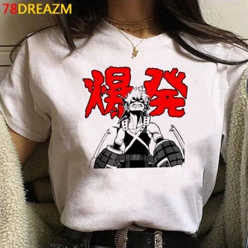 My Hero Academia t shirt top tees male vintage aesthetic harajuku 2021 streetwear tshirt top tees vintage tumblr