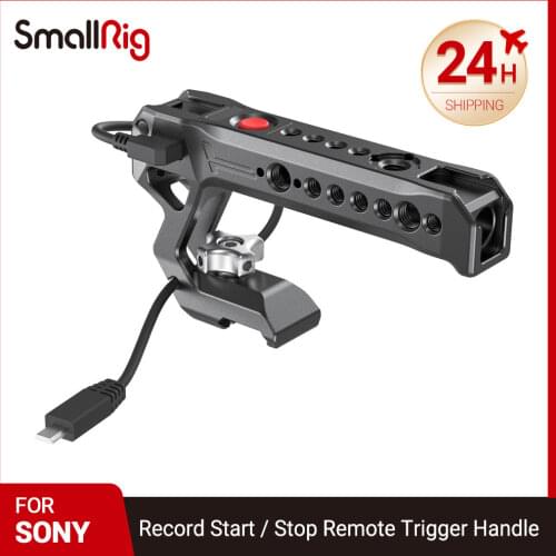 SmallRig Quick Camera Hand Grip NATO Top Handle with Record Start / Stop Remote Trigger for Sony Mirrorless Cameras 2670
