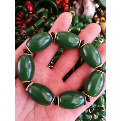 Chinese jades BRACELETS beads Elastic force Bracelet