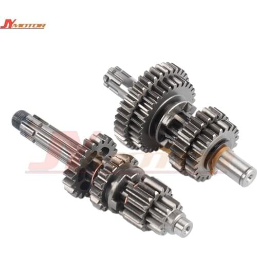 Transmission Gear Box Main Counter Shaft For Chinese YX150 YX 150cc Engine Pit Dirt Bike Motocross