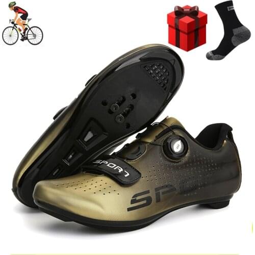 New Road Cycling Shoes Men Racing Bike Shoes Outdoor Zapatillas Ciclismo Professional Bicycle Sneakers