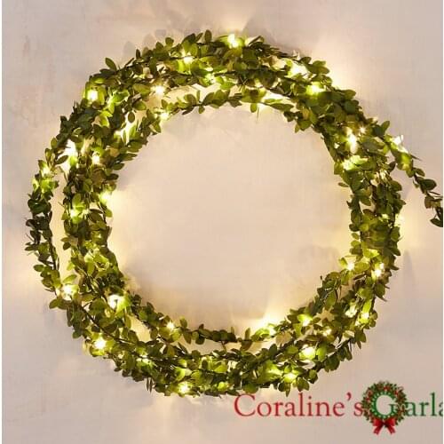 Handmade 4.3M 50 LEDs battery operate Copper LED fairy string lights for outdoor decoration rustic wedding Mothers Day wedding