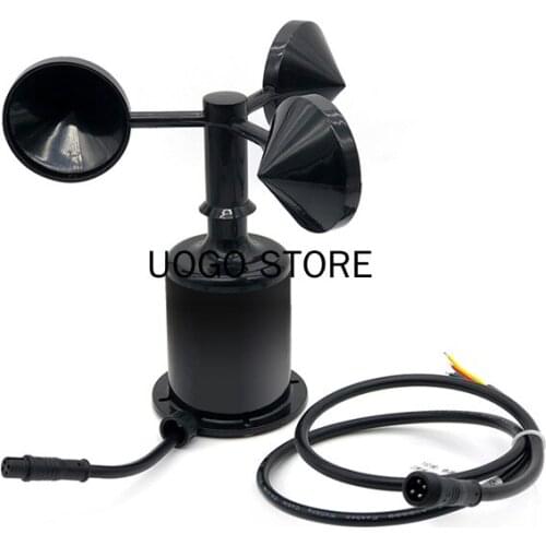 Wind Speed Sensor Module Outdoor Three Cup Anemometer Wind Speed Measuring Instrument Wind Speed Transmitter RS485modbus