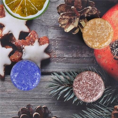 Handmade shampoo soap fleece-flower root ginger lavender travel size 10g portable Hair Shampoo Soap Anti Hair Loss Scalp Care