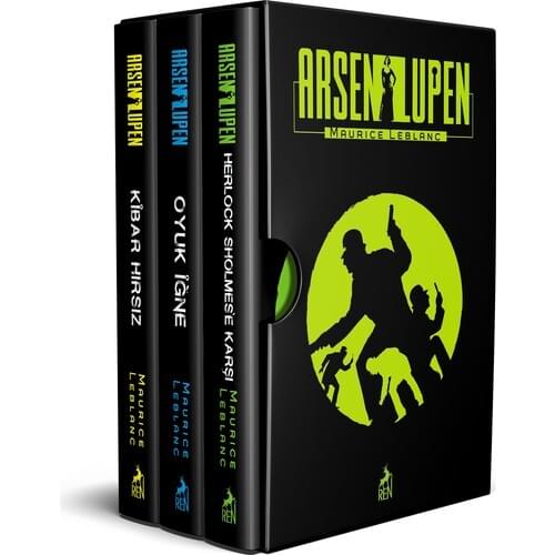 Arsen Lüpen Set 3 Book-Maurice Leblanc Seller. Turkish