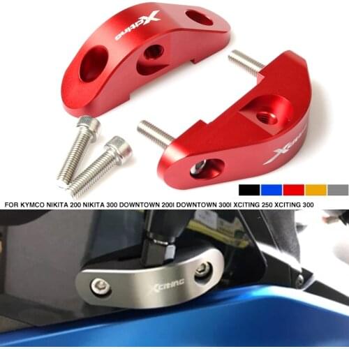 For KYMCO NIKIT200 300 Downtown200i 300i XCITING250 300 2017- 2018 Motorcycle Rearview Mirror Forward Bracket