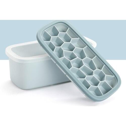 Ice Tray Home Ice Cube Tray Creative DIY Silicone Ice Box Mold Storage Containers Drinks Molds Kitchen Supplies