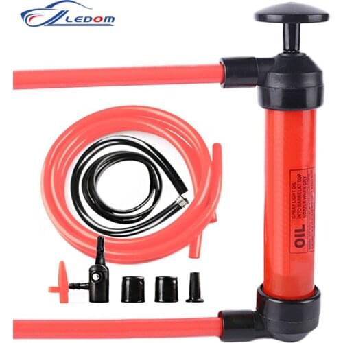 Manual Oil Pump for Pumping Oil Gas Siphon SuckerTransfer Hand Pump for Oil Liquid Water Chemical Transfer Pump Car-Styling