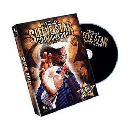 Sleeve Star (DVD+Gimmick) - Stage Magic Props,Gimmicks,Illusions,Close Up,Party Trick,Mentalism,Magician Toys