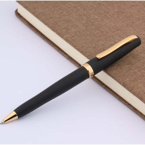 DUKE 209 matte black office golden gift student Trim Ballpoint pen