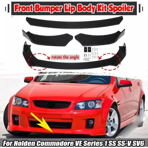 3x Car Front Bumper Splitter Lip Spoiler Diffuser Guard Cover Body Kit Universal For BMW F30 F80 E90 For Benz W205 W204 For AUDI