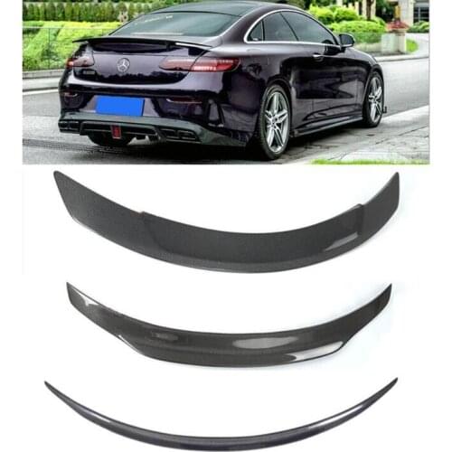 Carbon Fiber Spoilers For Mercedes-Benz E-Class Coupe W238 E63 E200 E260 E300 E350 2017-2020 High Quality Wing Lip Spoiler