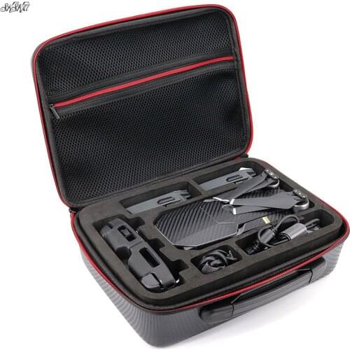 Drone handbag shoulder bag Portable case spare parts PU Waterproof storage box For DJI mavic Pro drone Accessories