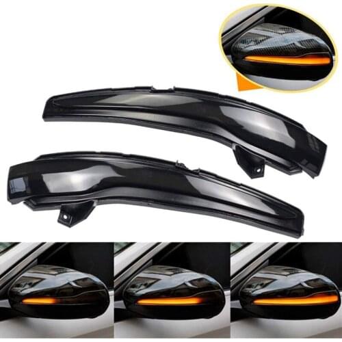 LED Dynamic Turn Signal Flashing Light Rear-View Mirror Indicator Blinker for Mercedes-Benz C E S Class W205 W213 X253