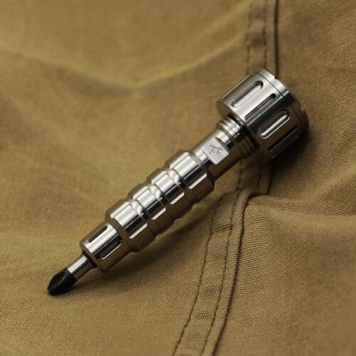 Titanium Screwdriver Titanium Fingertip Gyro EDC Screwdriver Handle
