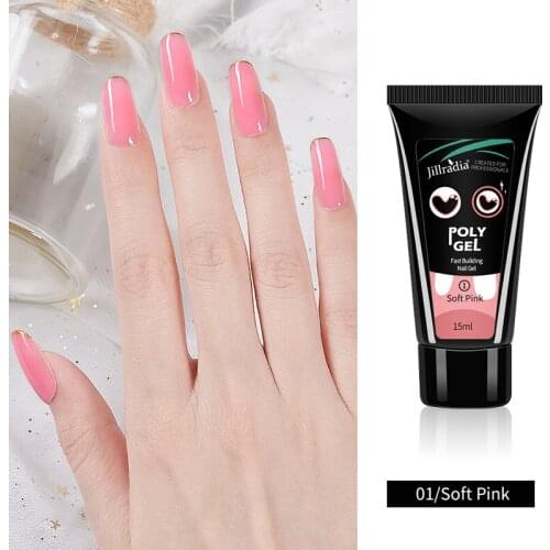 UV Building Gel Varnish For Nail Art Design Tools Acrylic Nail Gel Polish For Nails Extension Poly UV Gel For Manicure