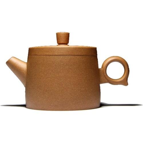 Famous Family Hand-made Quality Raw Mine Sloping Mud Hanwa Ring Purple Sand Pot Kungfu Teaware Set Gift Customization