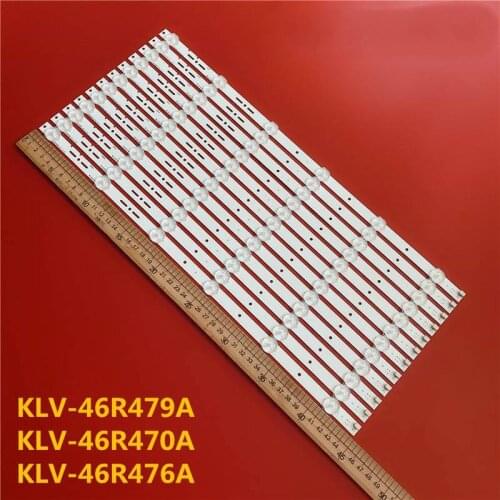 450mm LED Backlight Lamp strip 6leds for Sony 46 inch TV KLV-46R470A KLV-46R476A SVG460AB1 REV3 121121 S460DH1-2