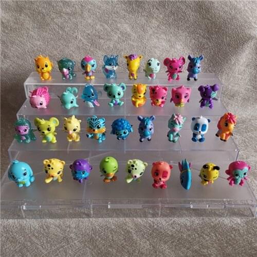 No Repeats 5pcs Cartoon Hatches Animals Fish Sheep Fly Wing Hatching Magic Miniature Action Figure Mini Pet Shop Dolls Kids Toy
