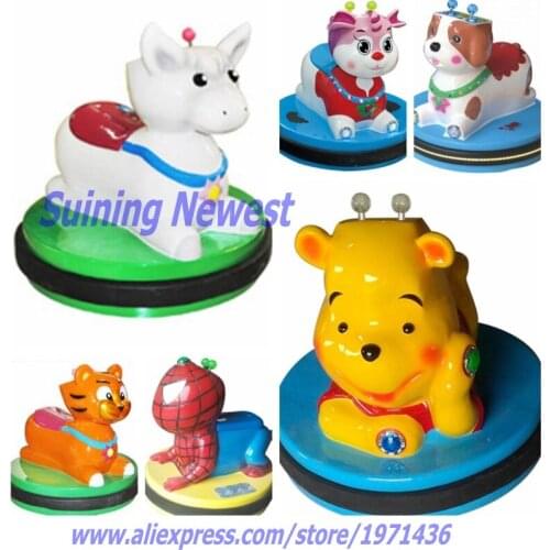 Children Coin Operated Game Machine Small Battery Animal Bumper Cars