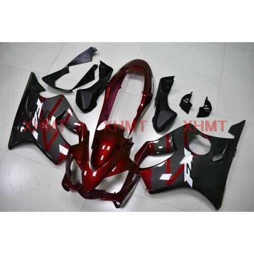 For Honda Cbr600 2004 - 2007 Full Body Kits CBR600 F4i 2004 Full Body Kits CBR600F4i 2005 Red Black Grey Fairings