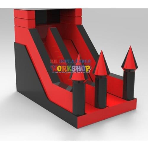 Birthday parties home use inflatable dry slide kids castle cheap