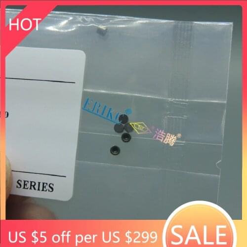 ERIKC 1.34mm Inejctor Ball Seat F00VC21001 (F 00V C21 001) Valve Ball Nut F00V C21 002 for 0445110 0445120### injector