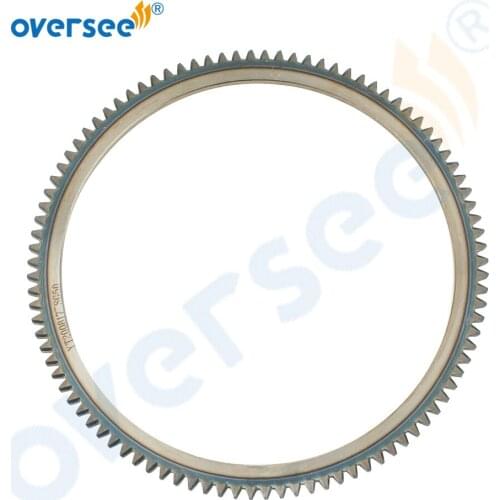 OVERSEE Flywheel Crown Gear Ring For Tohatsu Outboard Motor Seapro HDX Hidea Hangkai 2T 9.8-18HP Mercury 9.9HP