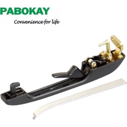 For AUDI 100 200 C3 82-87 Outer Right Rear Door Handle With 2 Keys 443839206B