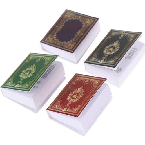 New Hot！1:12 Dollhouse Miniature Book Classic Flip Book Model Scene Decor Accessories Kids Birthday Gifts