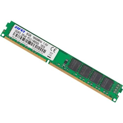 8GB DDR3 RAM 1866/1600/1333 MHZ 240PIN 1.5V/1.35V 2R*8 Double model DIMM NON-ECC DESKTOP Memory Intel/AMD support Dual channel