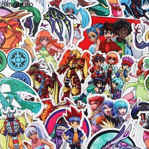 20Set BH1127 Blinghero 32Pcs/set Anime Funny Sticker Waterproof Skateboard Decal Motorcycles Phone Laptop Luggage Sticker