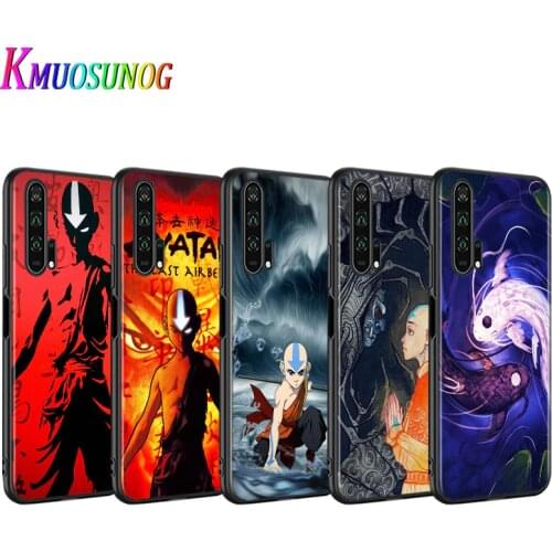 Avatar The Last Airbender for Huawei Honor 30 20 10i 10 9C 9A 9S 9X 9N 9 8X 8A 8 7A 7C Pro Plus Lite Black Phone Case