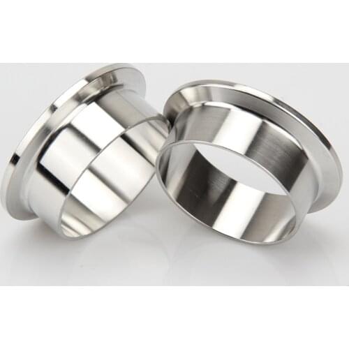 1pcs 304 Stainless Steel Sanitary Fitting Weld Ferrule Fits 2" Tri Clamp 19/25/32/38/45/51mm Tube OD