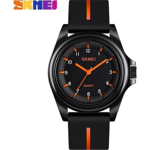 SKMEI 1578 Simple Silicone Quartz Watches Fashion Men Women Watches Waterproof 3Bar relogio feminino