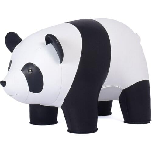 LARGE PANDA STOOL Microfiber Leather Surface A Special Furniture For Your Home Decoration