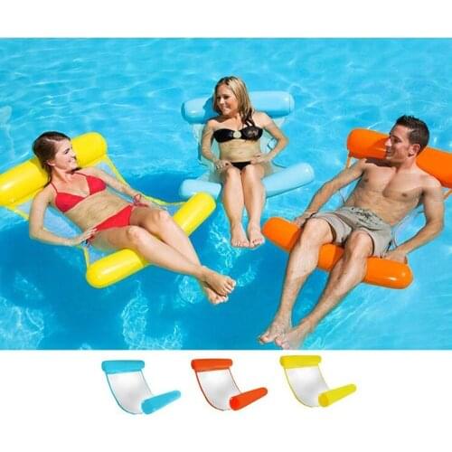 Super Light-weight Outdoor Air Sofa Portable Couch Foldable Water Hammock Bed Beach Sleeping Lounger