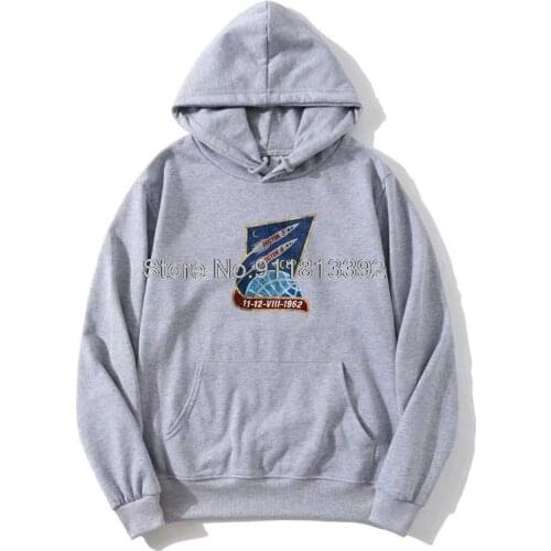 Retro CCCP Boctok VIII Russia Soviet Union USSR Space Shuttle Rocket Ship Hoodie Harajuku Unisex Men Hooded Hoodies Sweatshirt